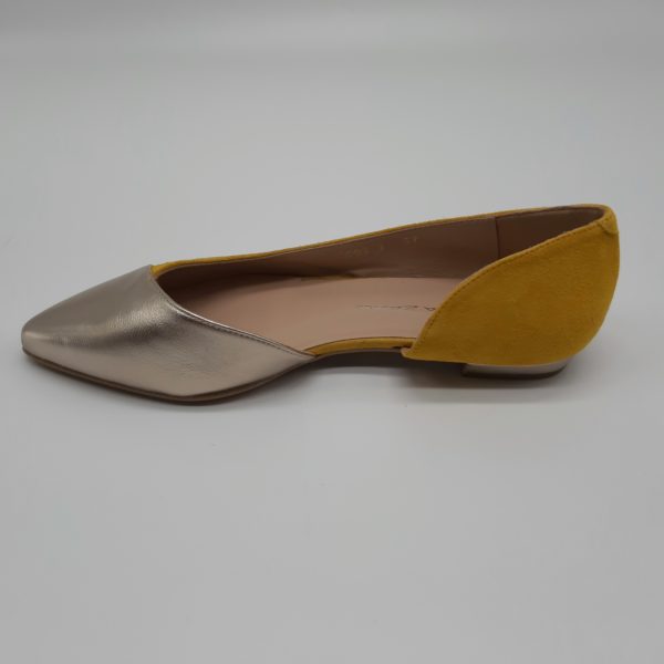BRENDA ZARO ballerine F4088 JAUNE – Image 3