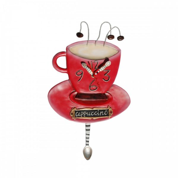 CAPUCCINO : horloge à balancier