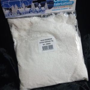 Neige ignifugée