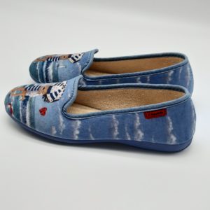 LA MAISON DE L’ESPADRILLE chausson 2008 BLEU