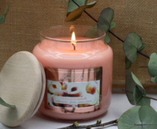 JARRES COLOREES : BOUGIES VEGETALES