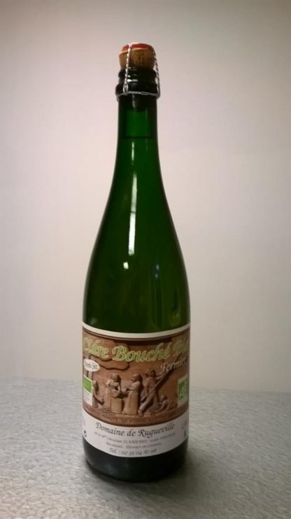 Cidre bouché Bio - Fermier - Domaine de Rugueville - 75CL