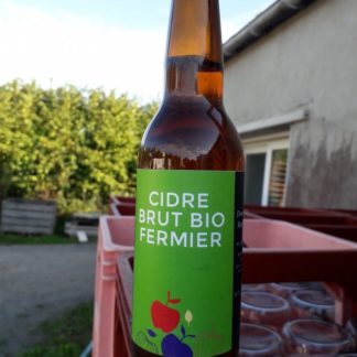 Cidre brut bio fermier 0,33cl