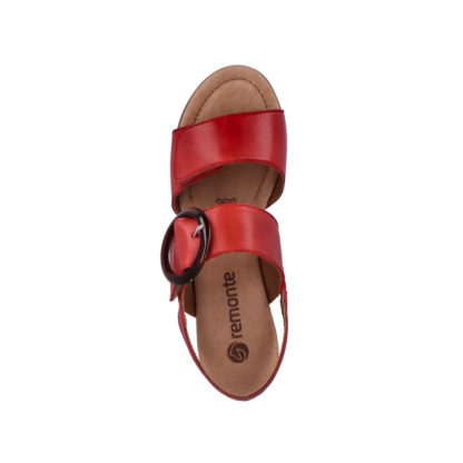 REMONTE sandale D0P53 ROUGE – Image 4