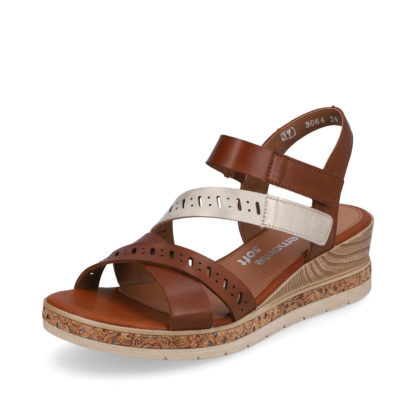 REMONTE sandale D3064 COGNAC